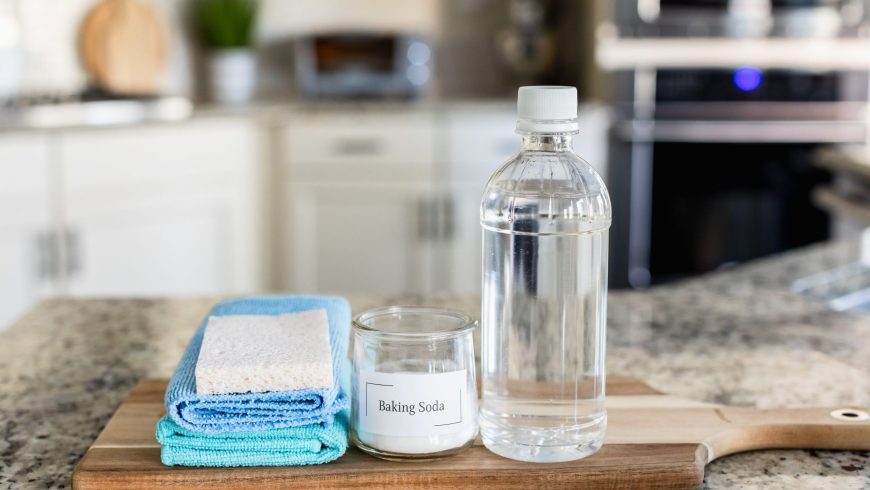 how to use vinegar to clean